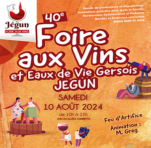 jegun foire aux vins