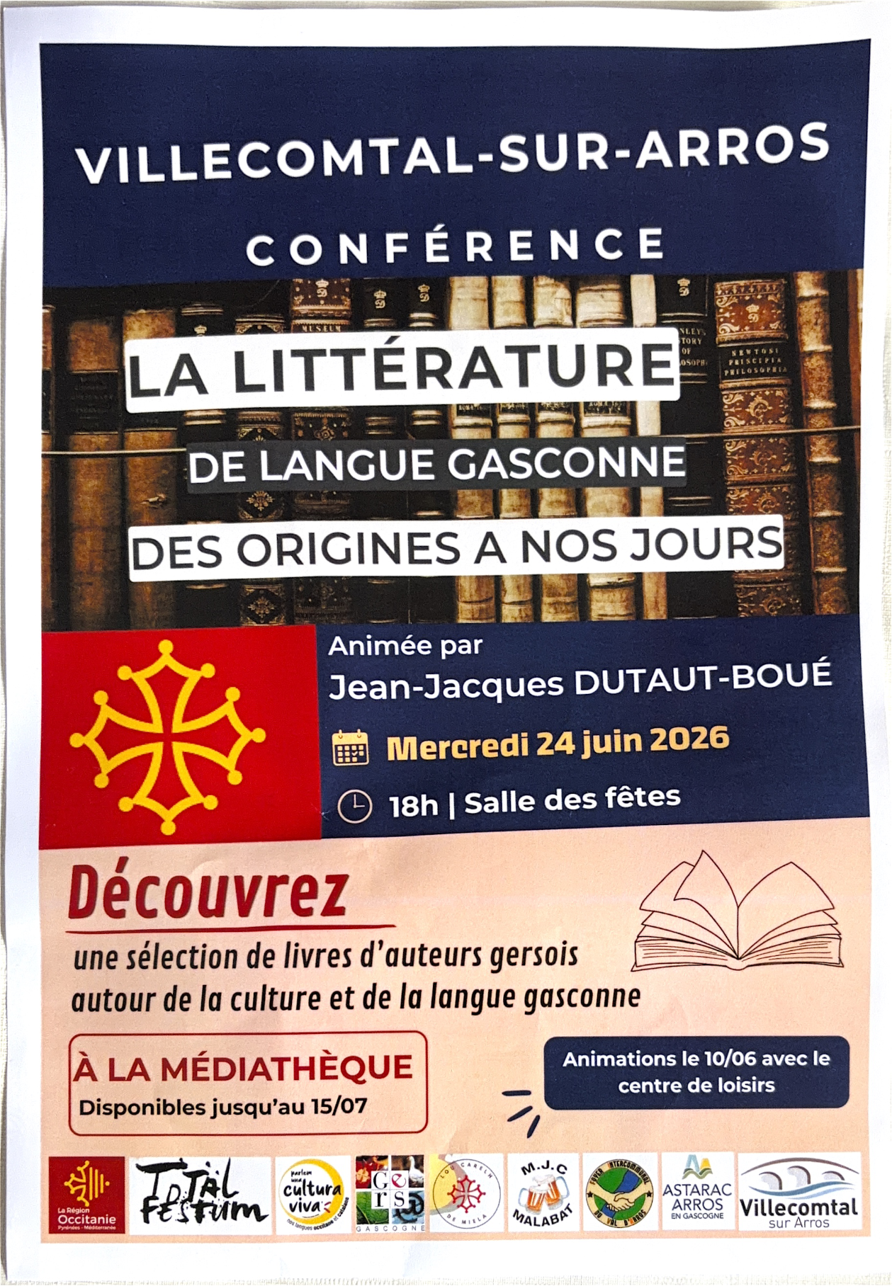 La littérature de langue gasconne des origines à nos jours