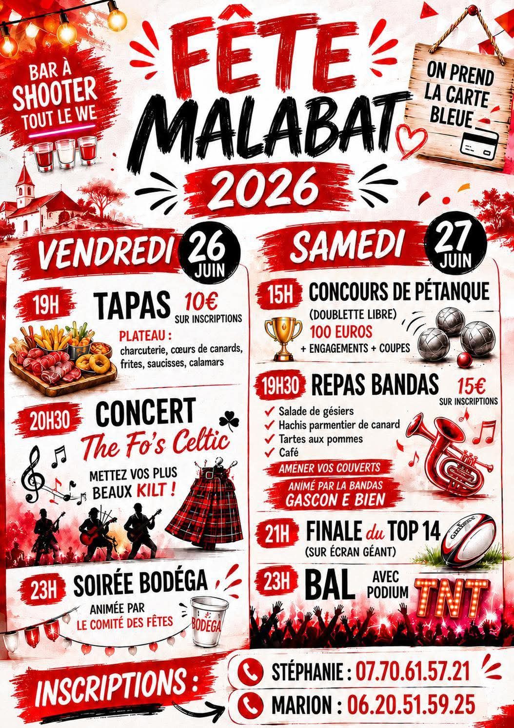 Malabat en fêtes