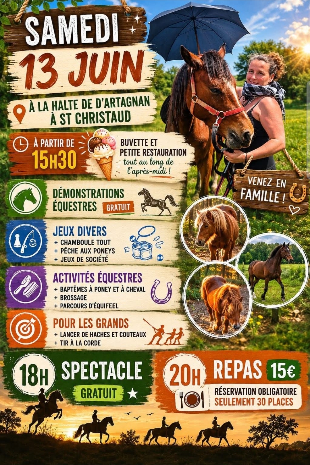 Spectacles et Animations Variés à la Halte de D'Artagnan
