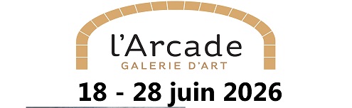 Exposition de trois artistes à la galerie l'Arcade