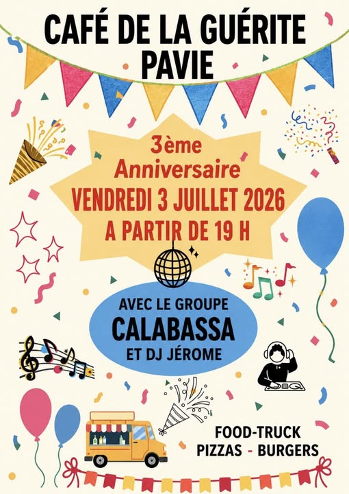 Le Café de la Guérite fête ses 3 ans !