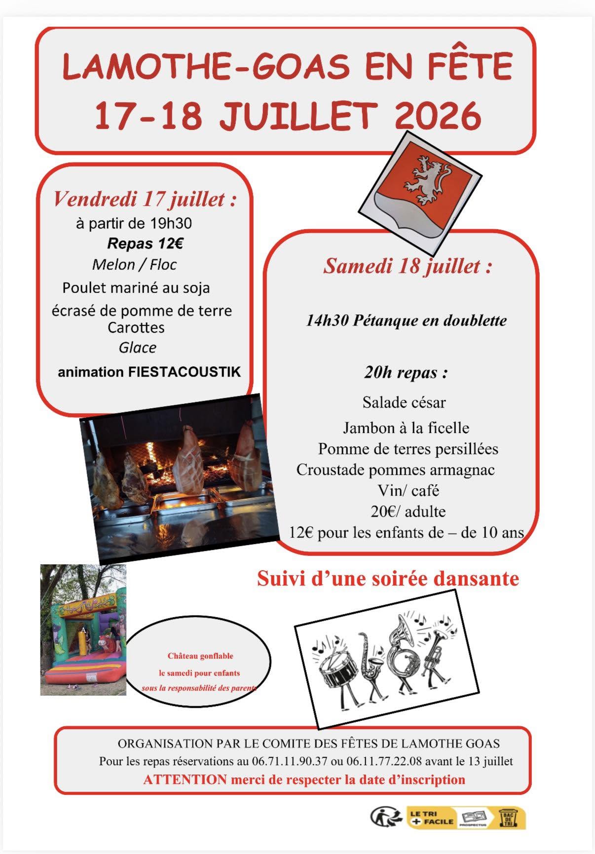 Fête locale de Lamothe Goas
