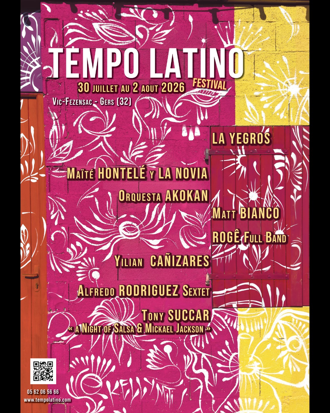 Tempo Latino : Festival de musiques latines et afro-cubaines à Vic-Fezensac