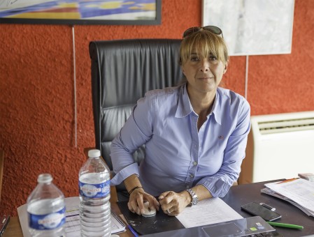 Caroline Diviès à son bureau au circuit 1bis 290816.jpg