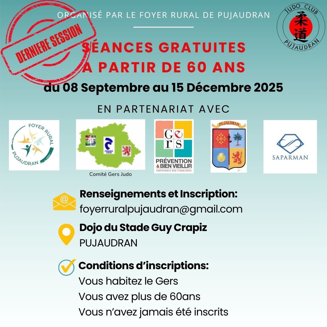 Participez à nos ateliers gratuits Taïso Santé 4