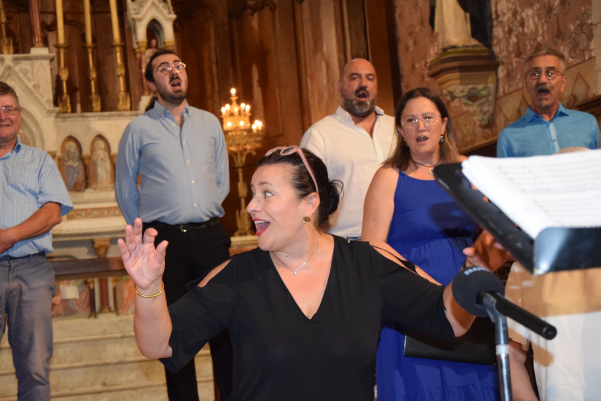 Deuxième édition du stage de chant à Sarrant