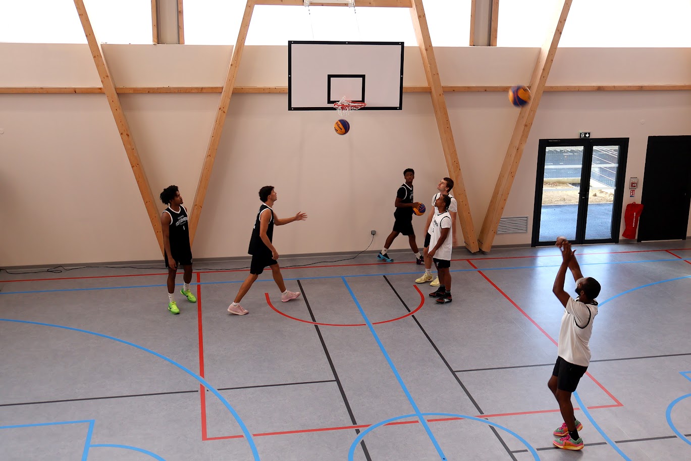 Un match de basket 3x3