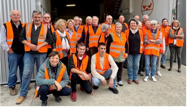 L'équipe bénévoles de la Banque alimentaire