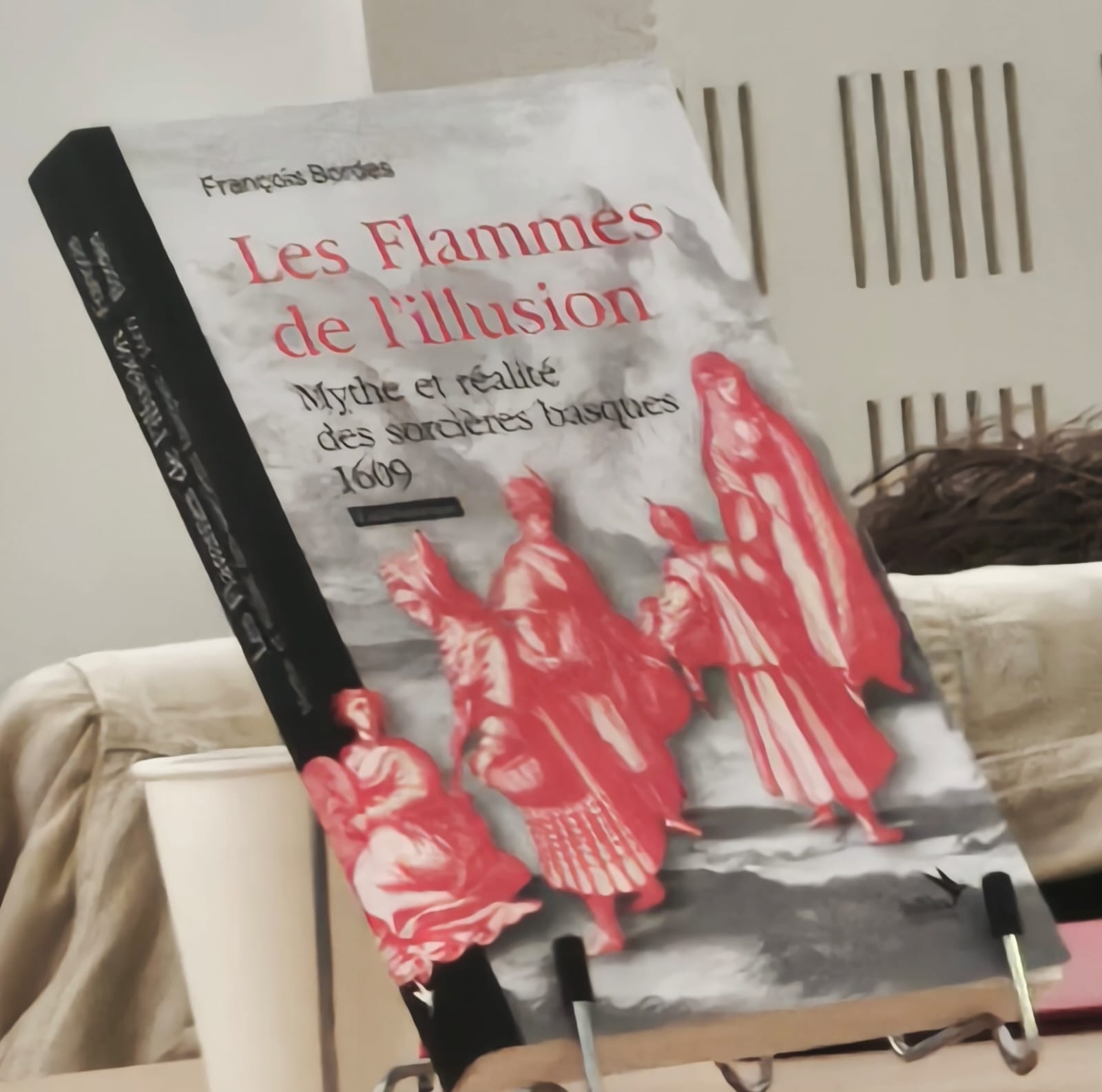 les flammes de l'illusion, le dernier ouvrage de François BORDES.jpg