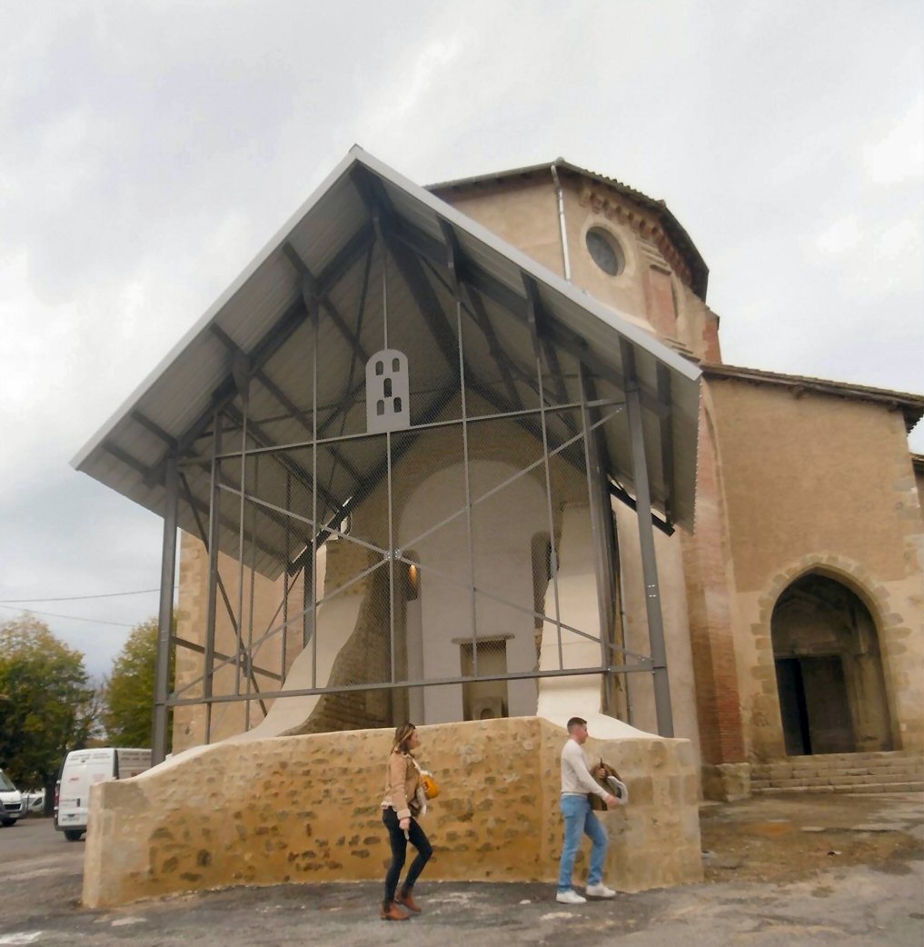 Les restes de la Tour St Victor