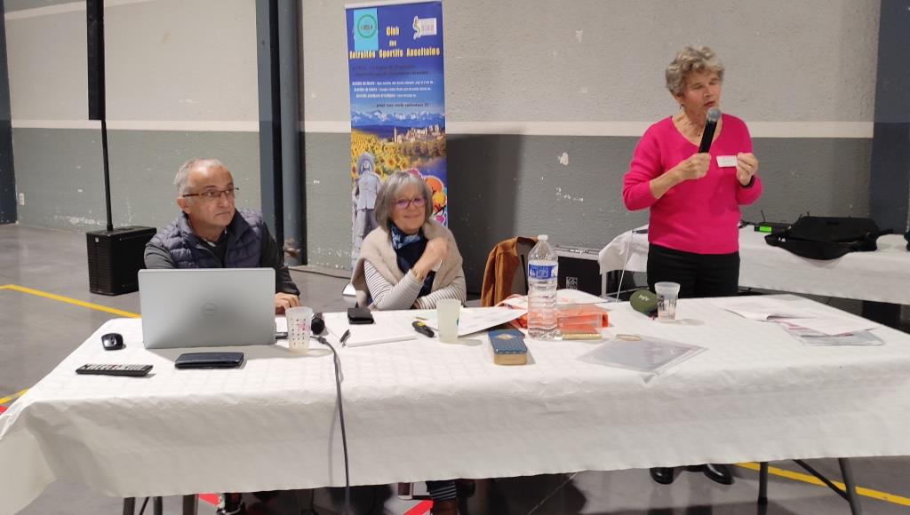 Béatrice Bourg, présidente et ses collaborateurs