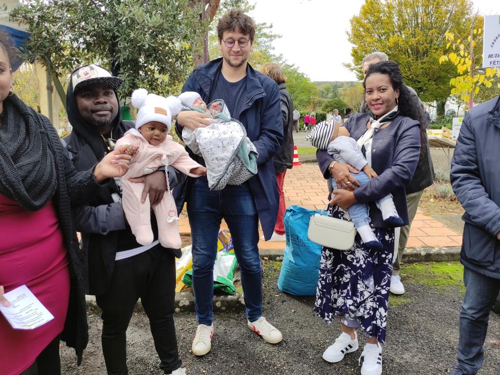 Taliha, Gabriel et Céleste, les bébés de l'année