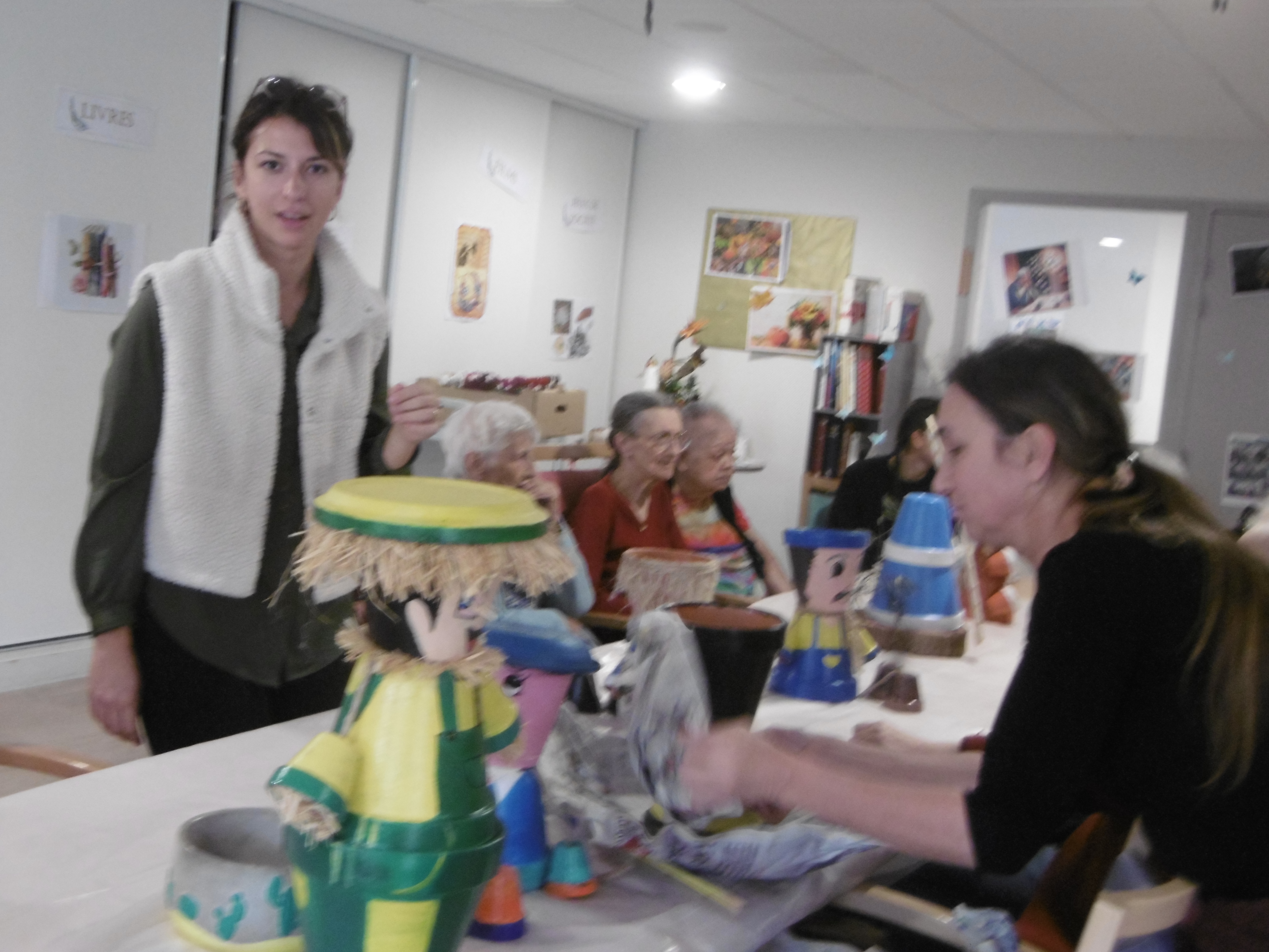 Les animatrices encadrant le projet