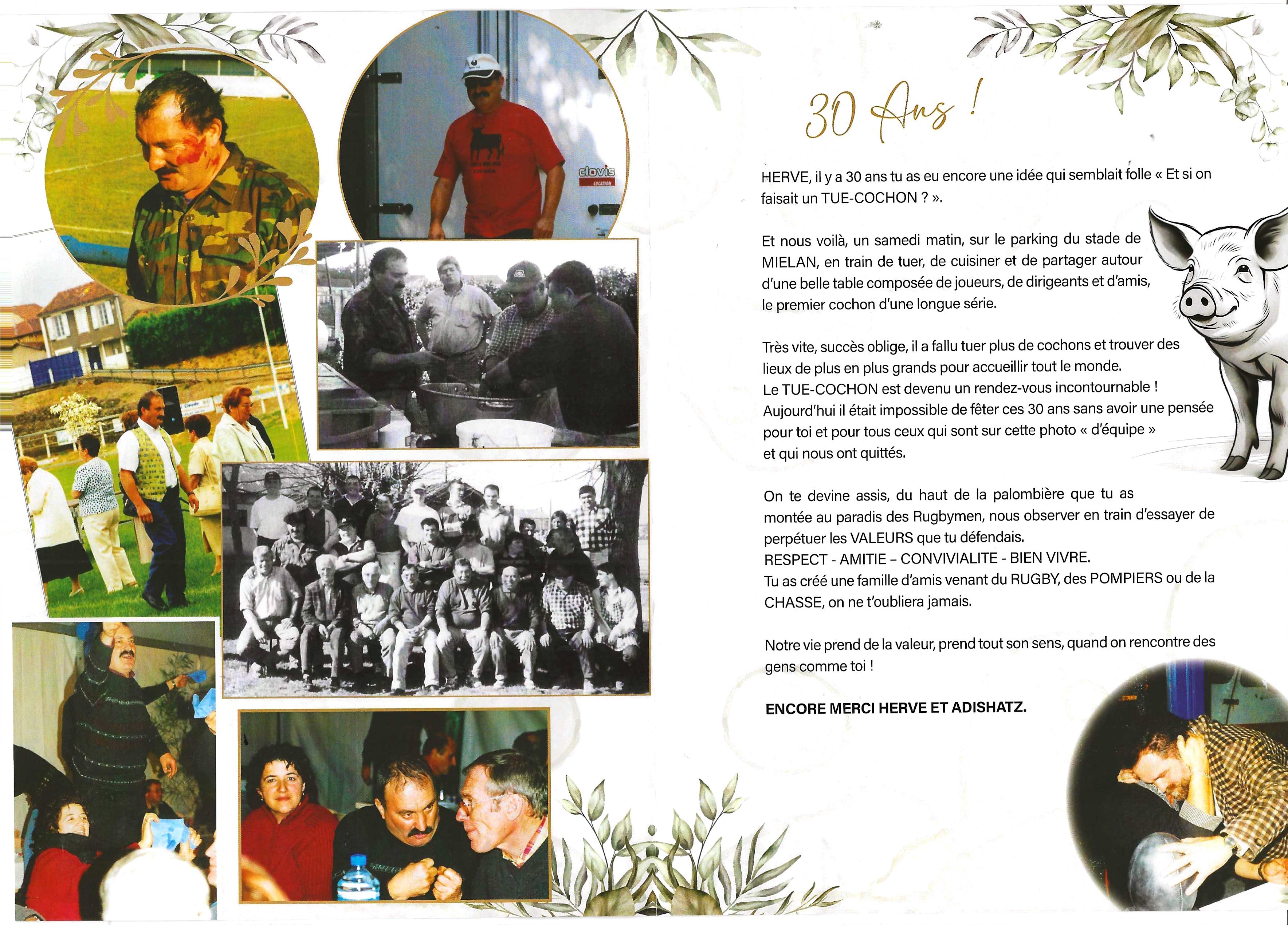 Souvenir Hervé Arrouy.