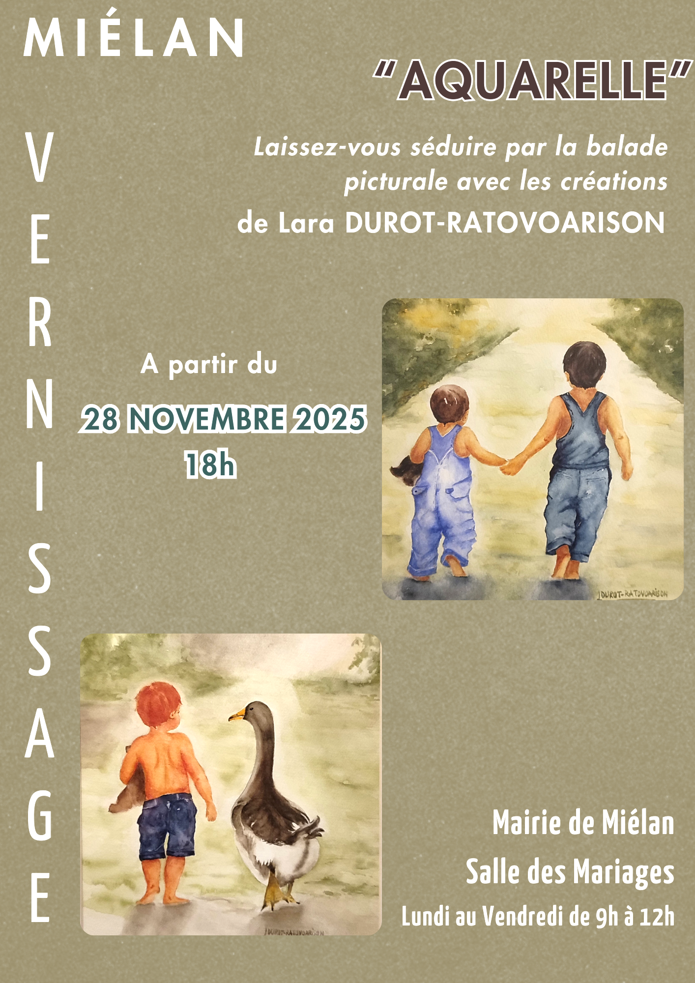 Vernissage "Aquarelle".