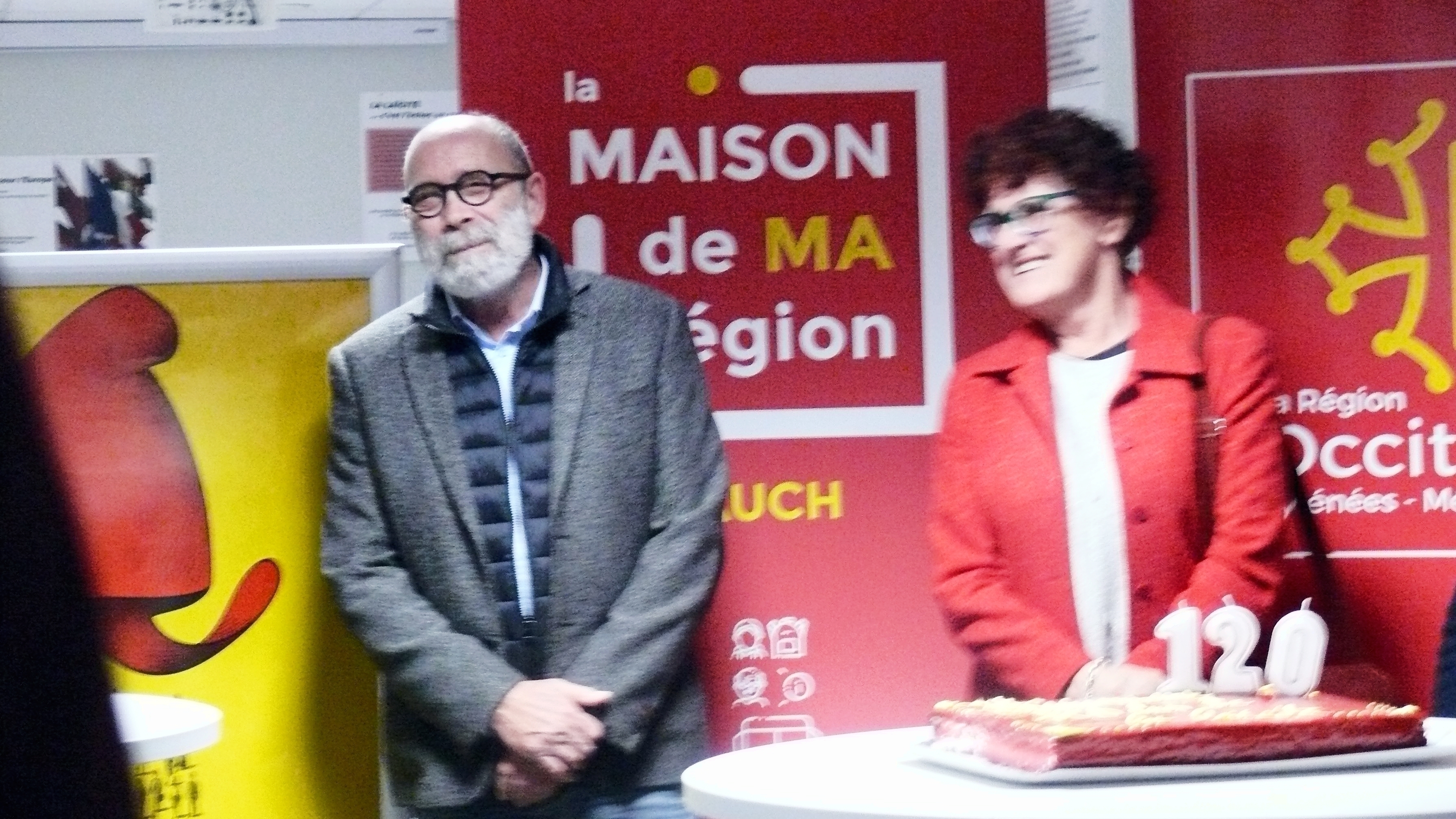 Jean-Pierre Marvier et Chantal Vacher.