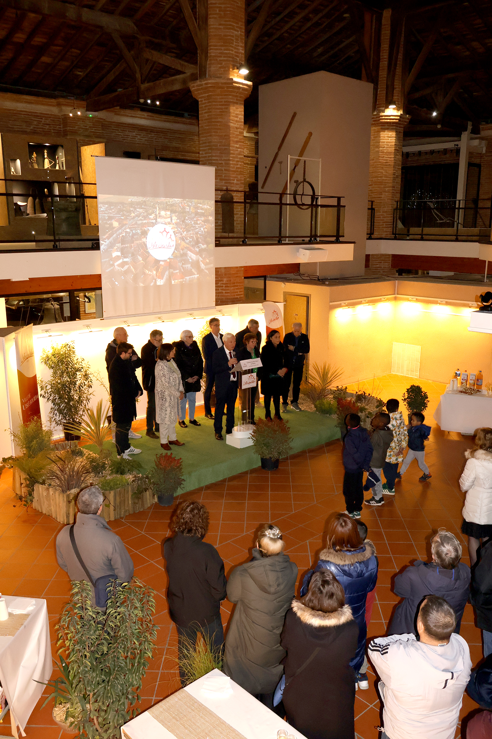 Cérémonie des vœux à L’Isle-Jourdain : un temps d’échange et de convivialité au musée d’art