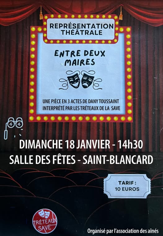 comédie en 3 actes "entre deux maires".