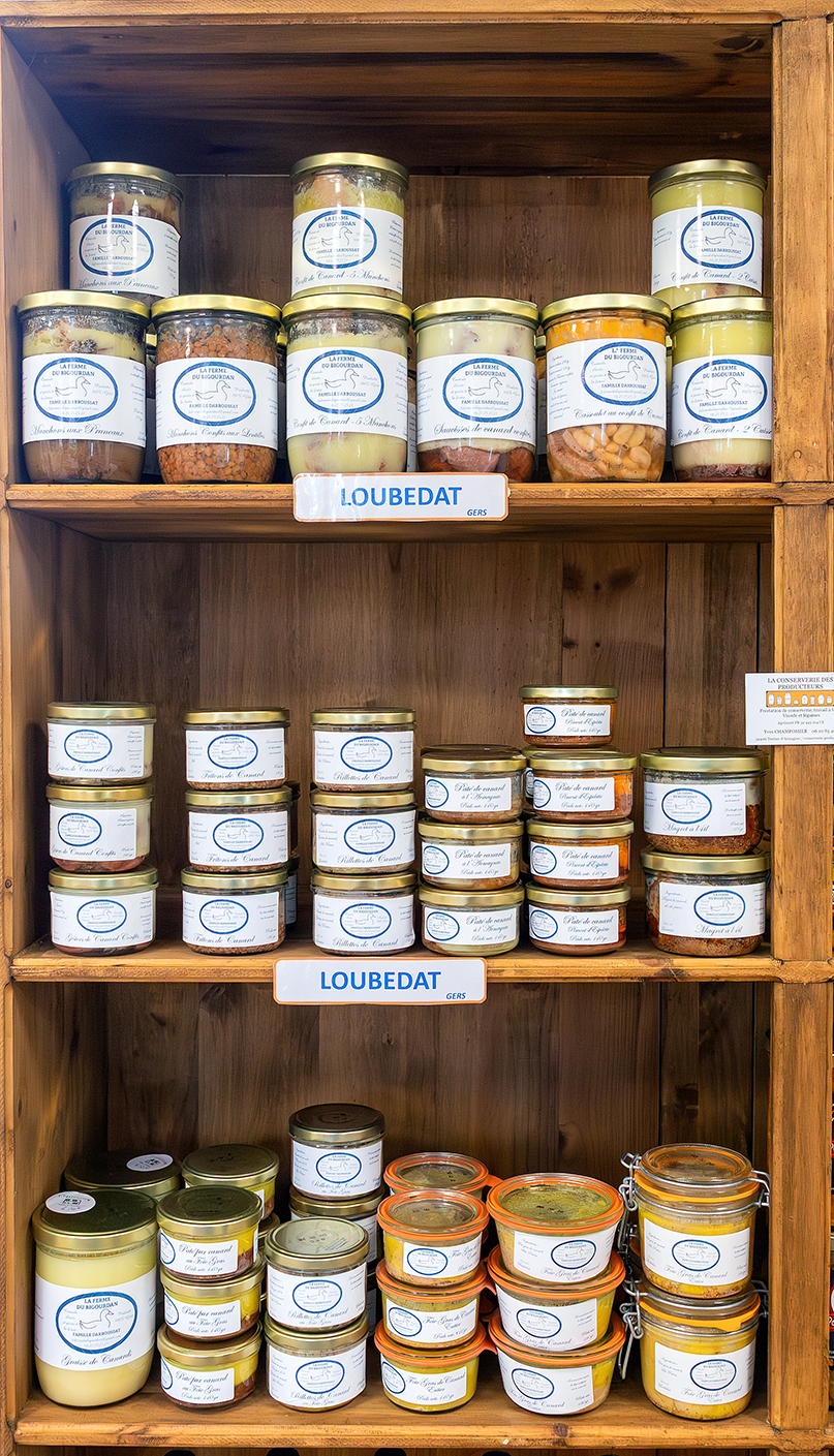 les produits de la Ferme du Bigourdan