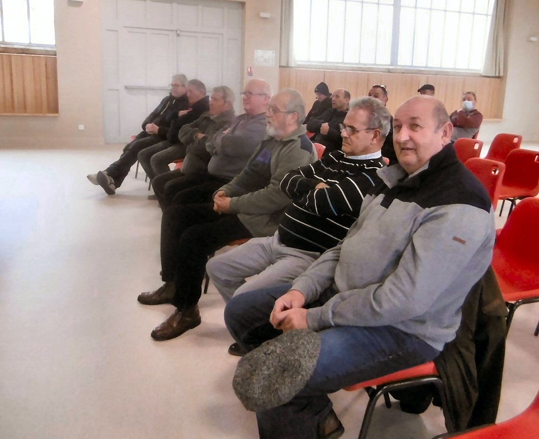 Au premier rang, les pêcheurs les plus investis