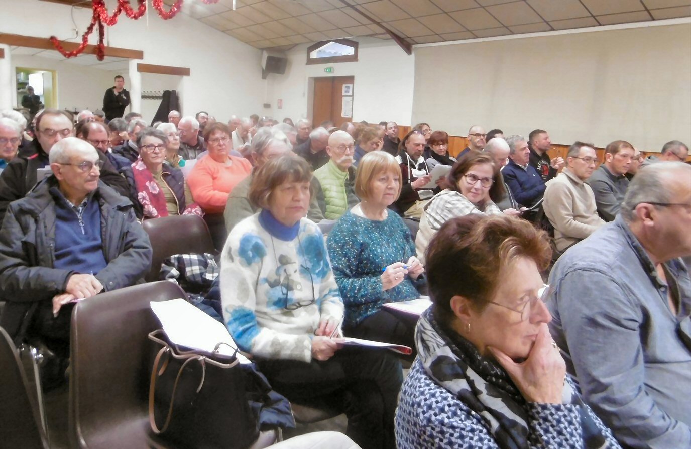 L'assistance avec les délégués des 73 communes