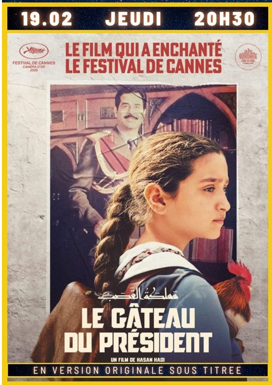 le gâteau du président affiche