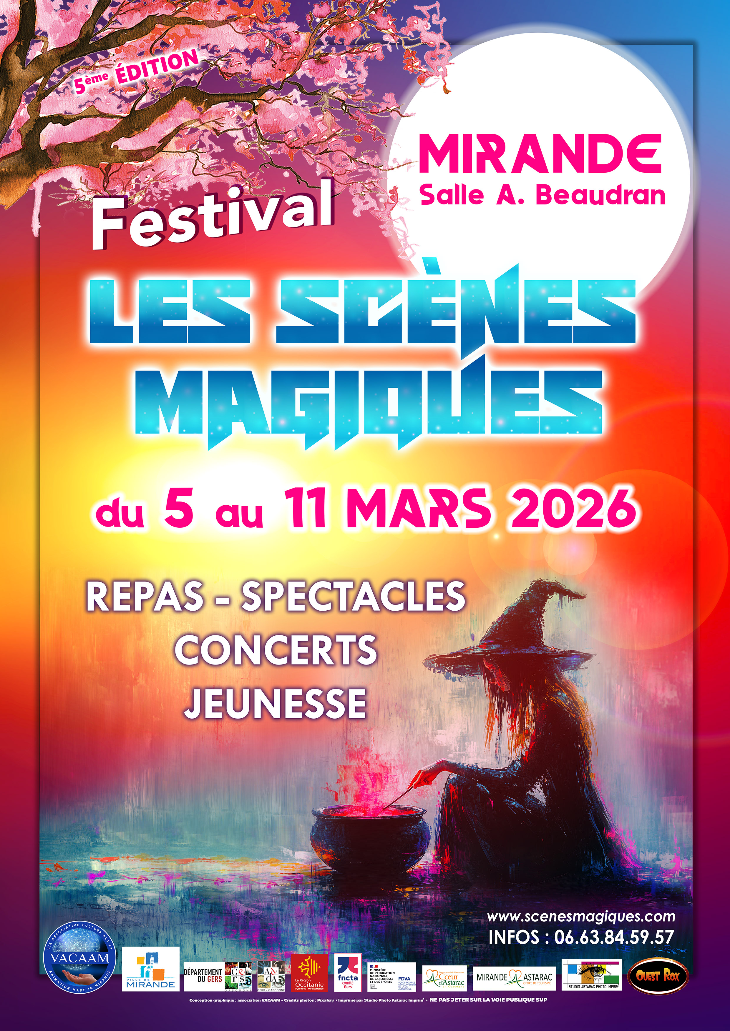 Affiche Les scènes Magiques 2026