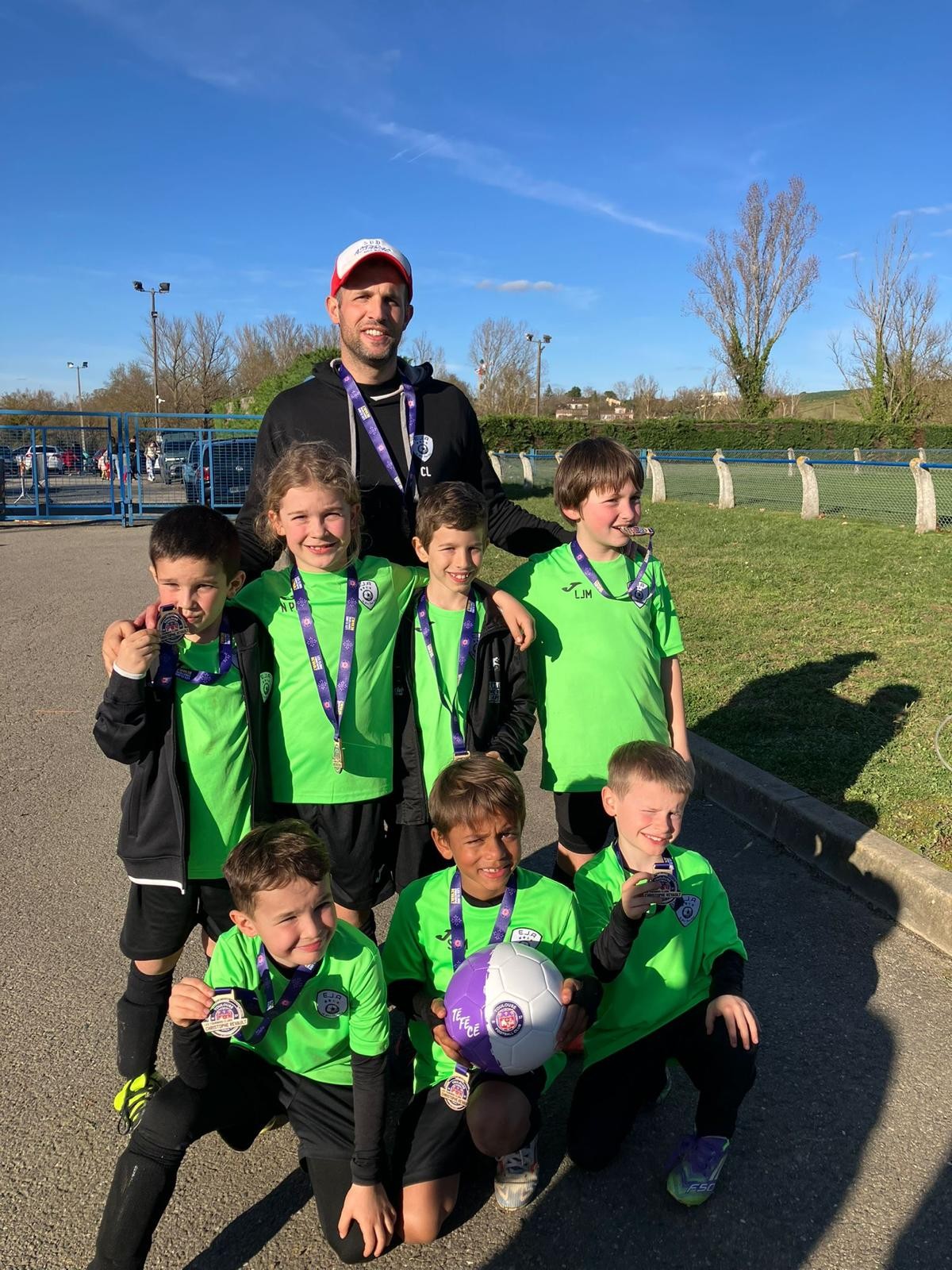 Des U9 heureux à l’Isle Jourdain