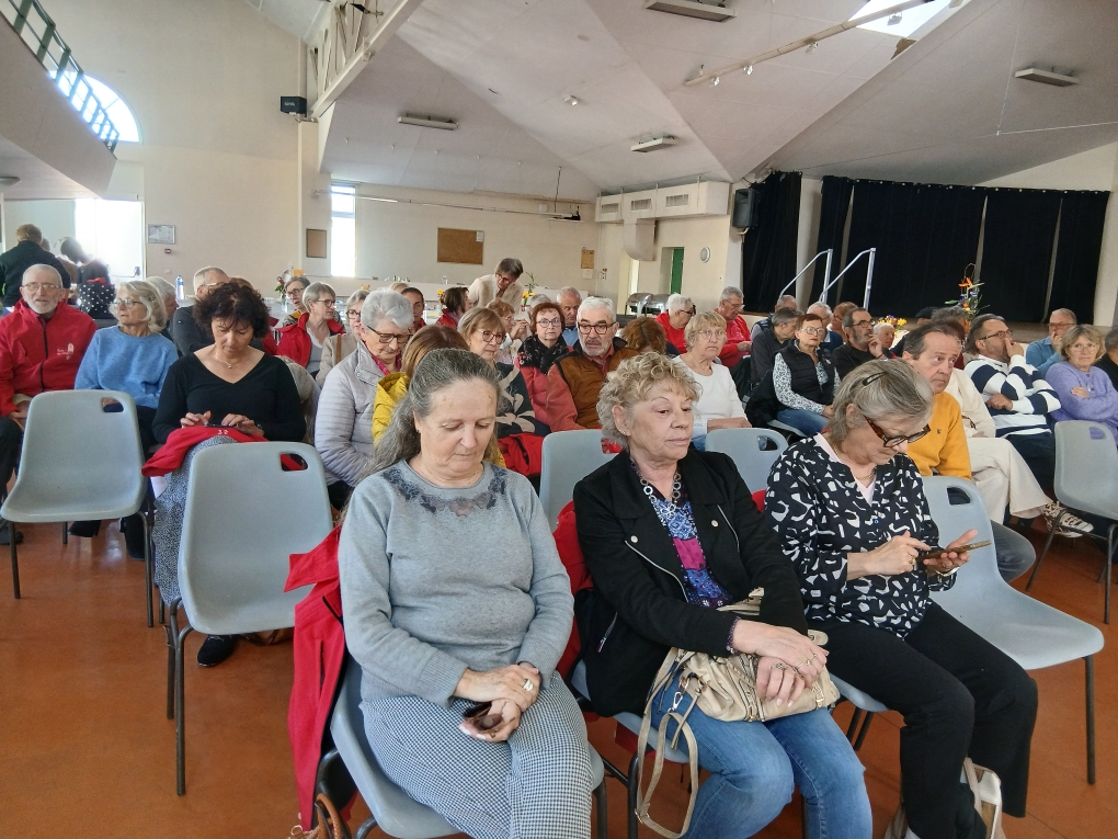 La salle des fêtes avait fait le plein