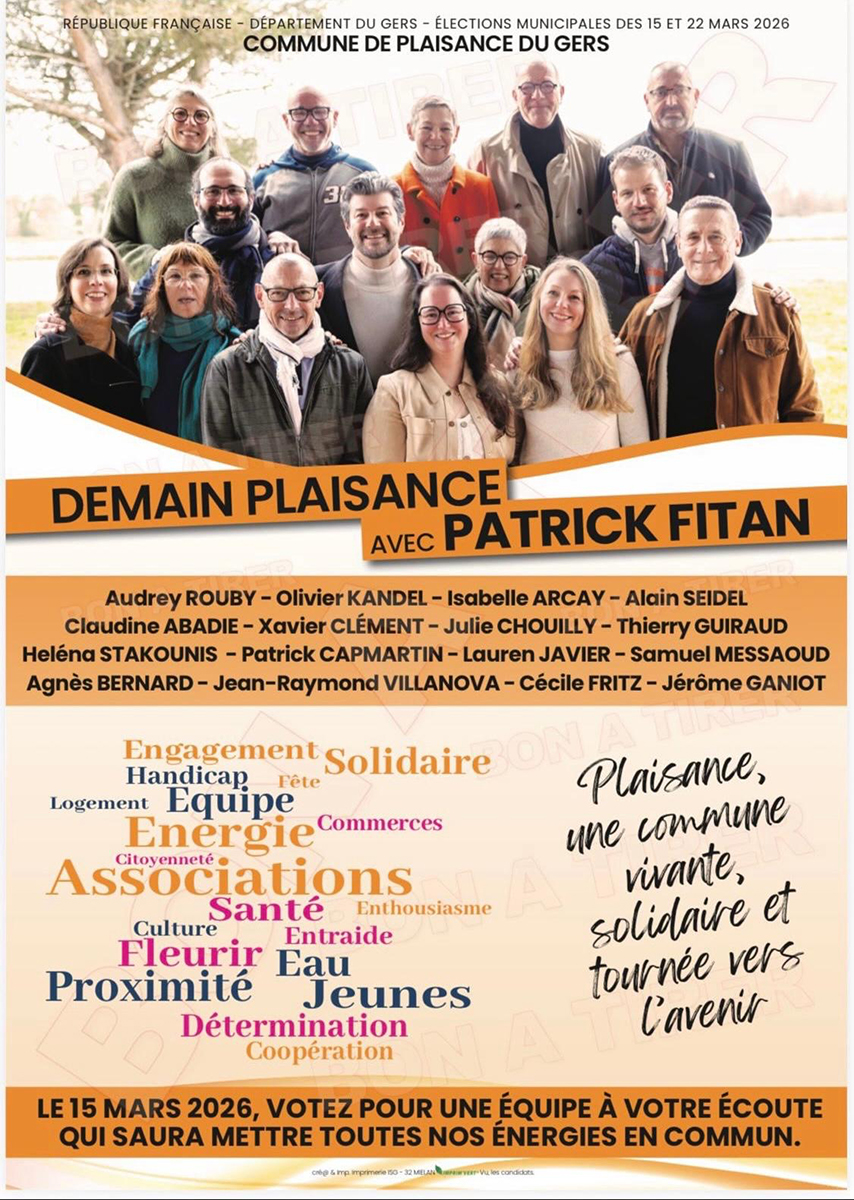 Patrick Fitan et son équipe   (cliquez sur la photo!)