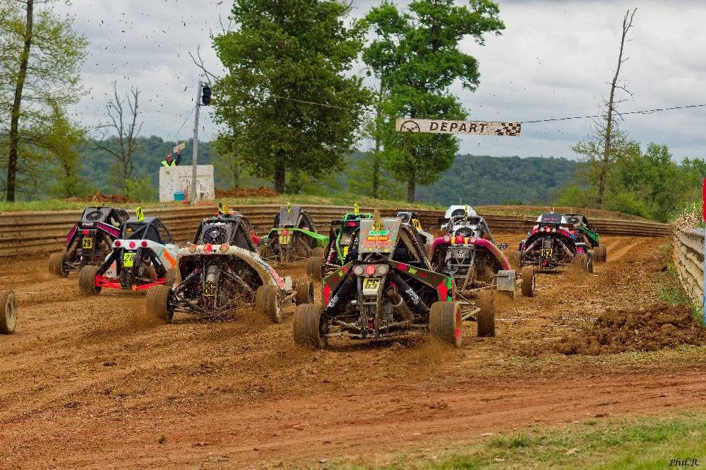 Autocross de Duffort, départ