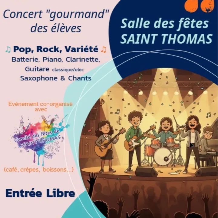 Concert gourmand des élèves – Art’titudes