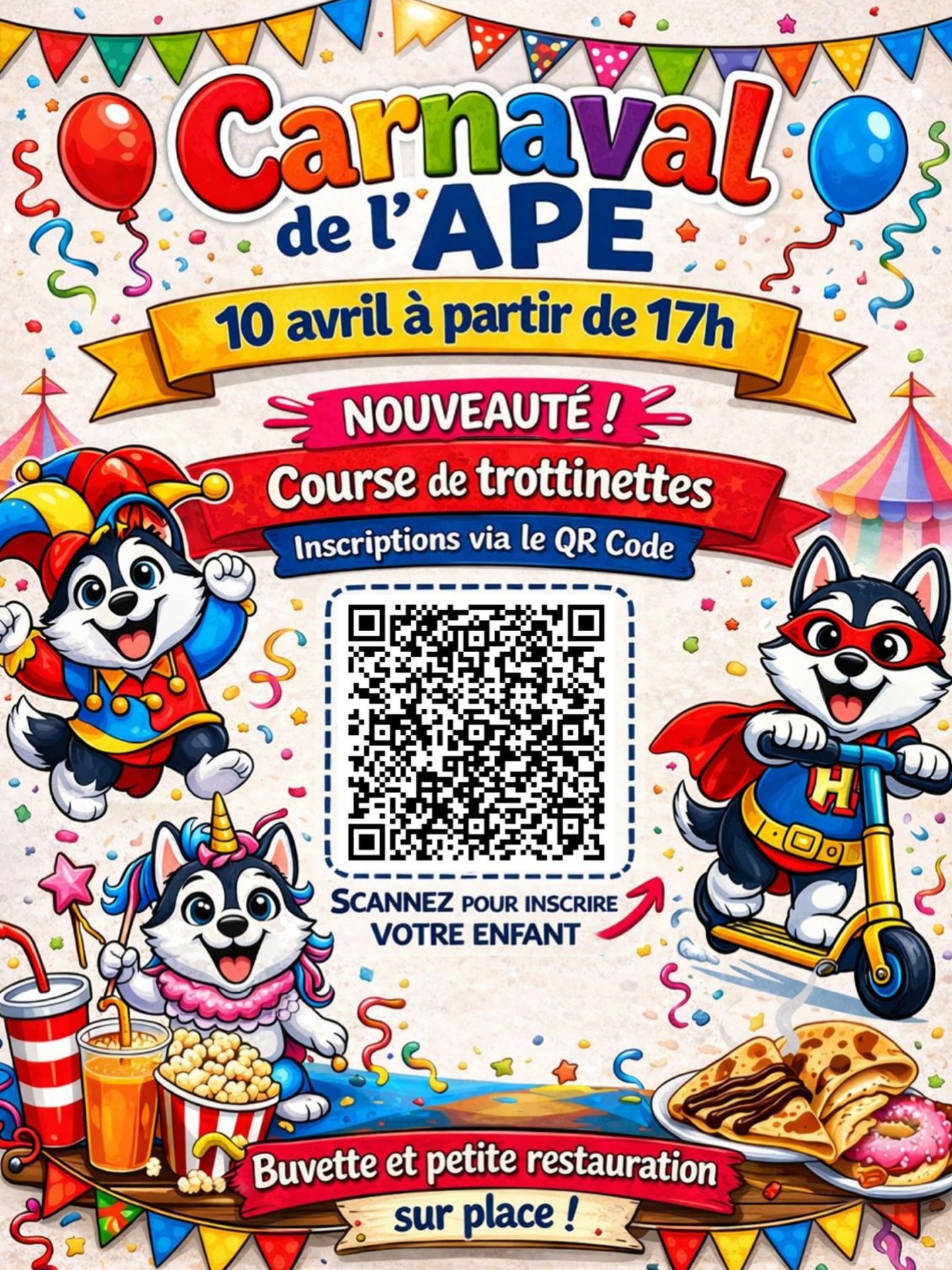 vendredi 10 avril 2026 à partir de 17h