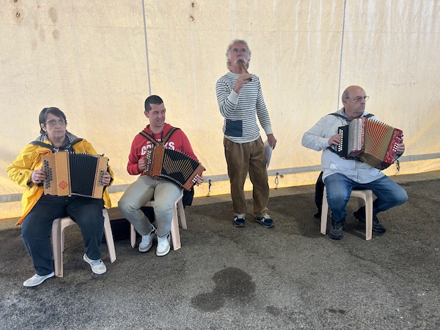 Les musiciens.