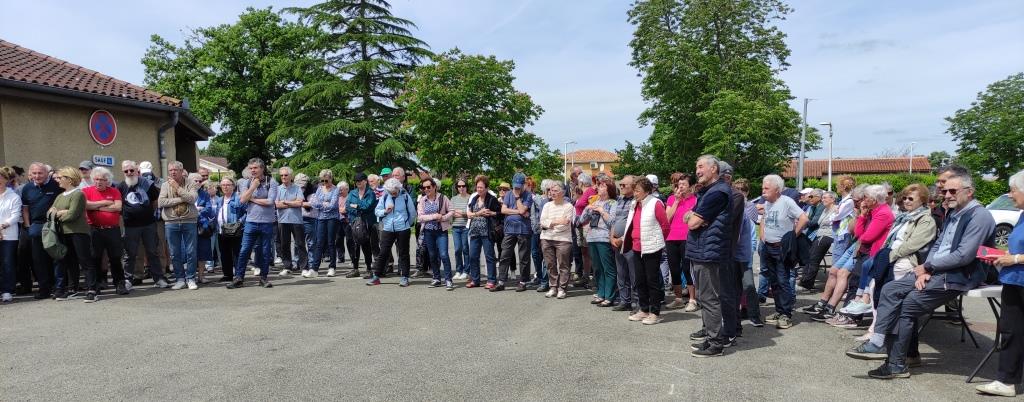 Un partie des participants