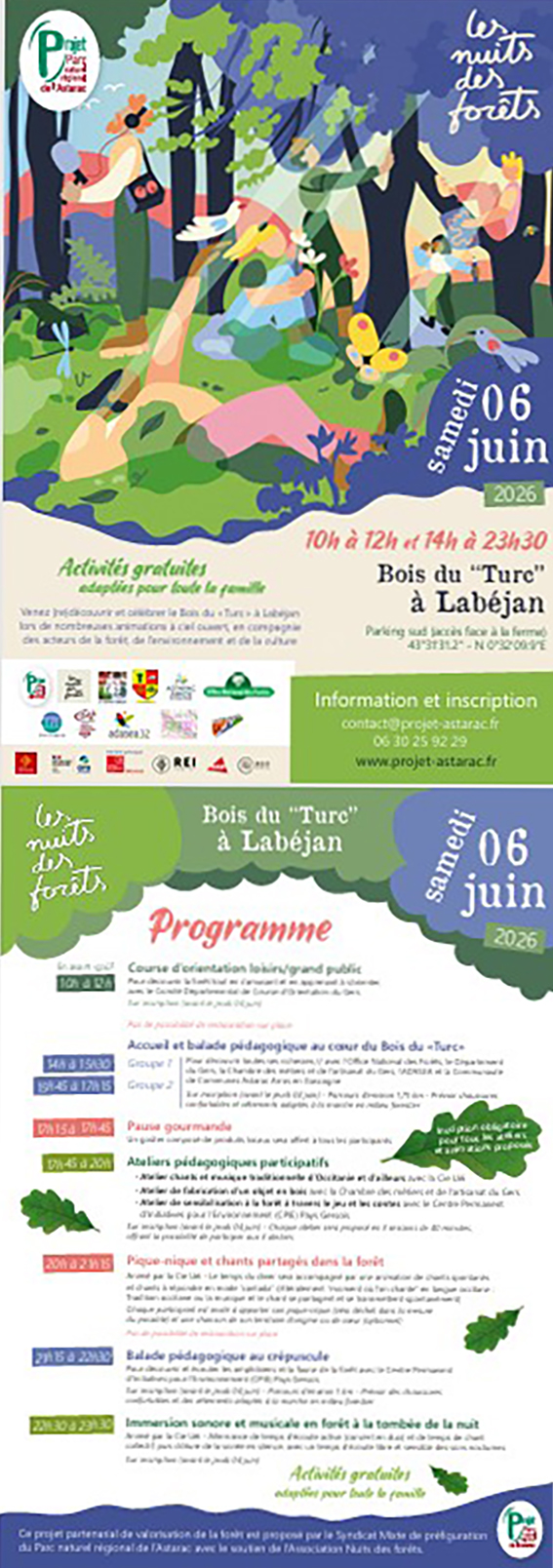 nuit des forets gers