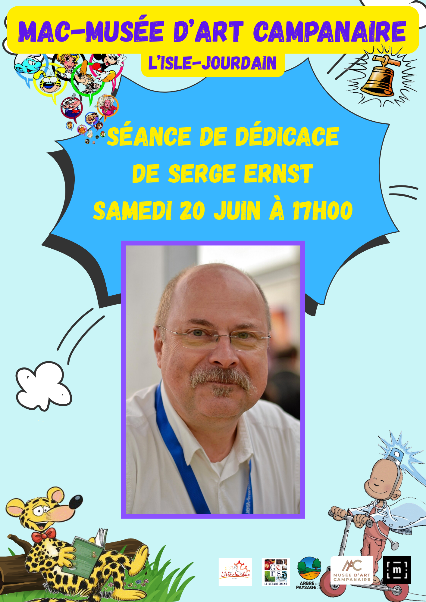Affiche séance de dédicace de Serge ERNST. samedi 20 juin.png