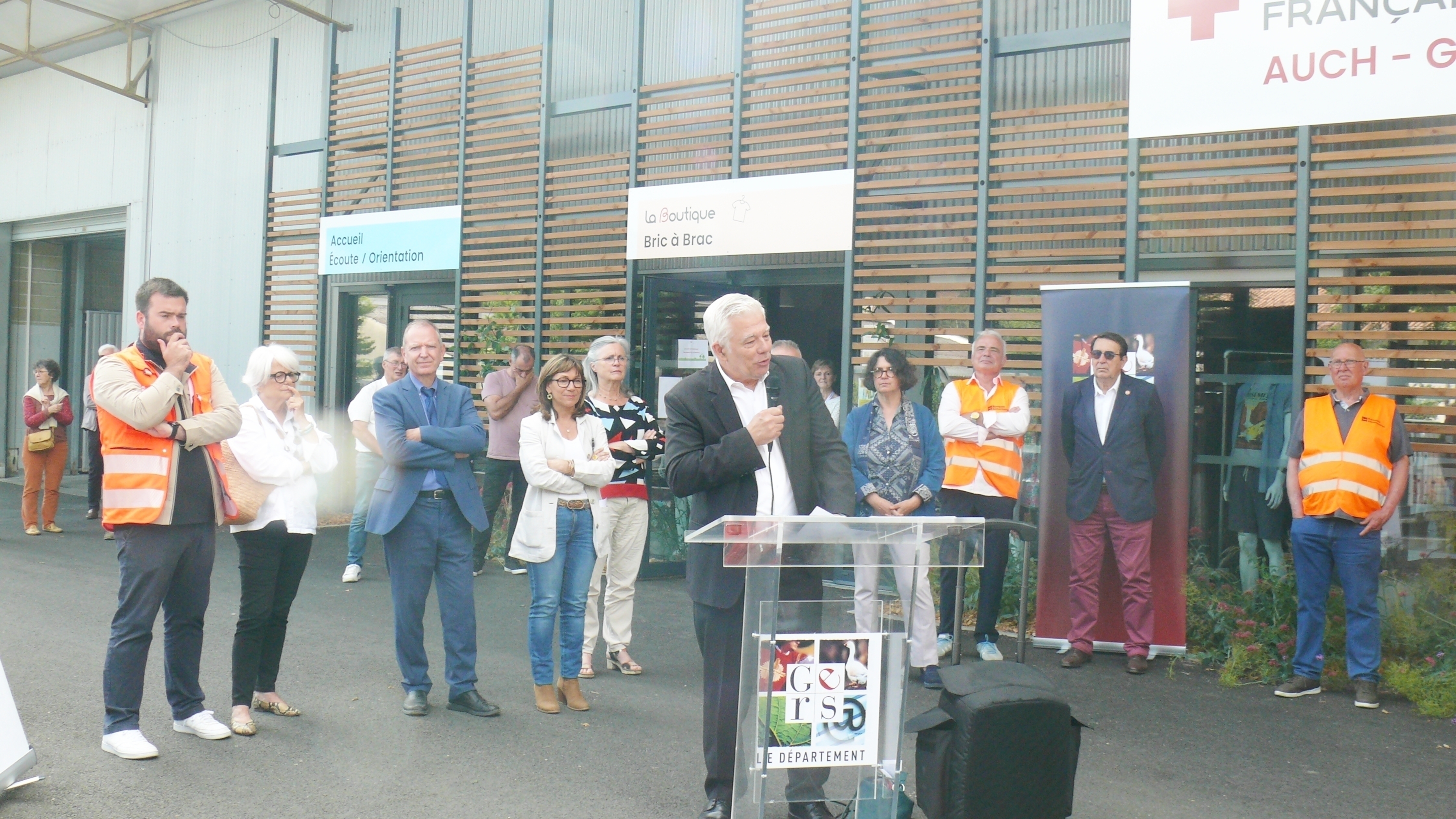 Le réprésentant de la CAF du Gers.