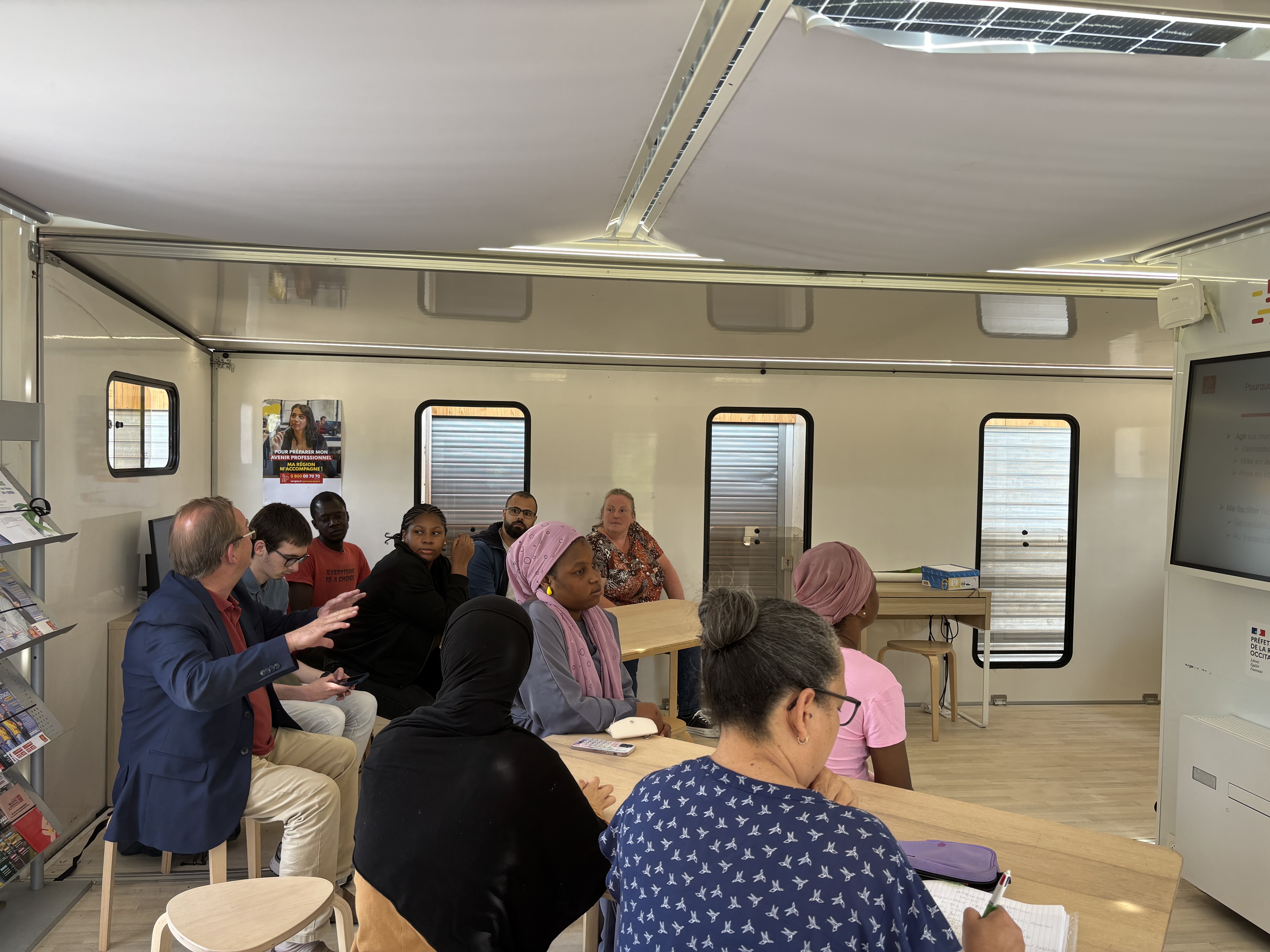 De nombreux participants présents