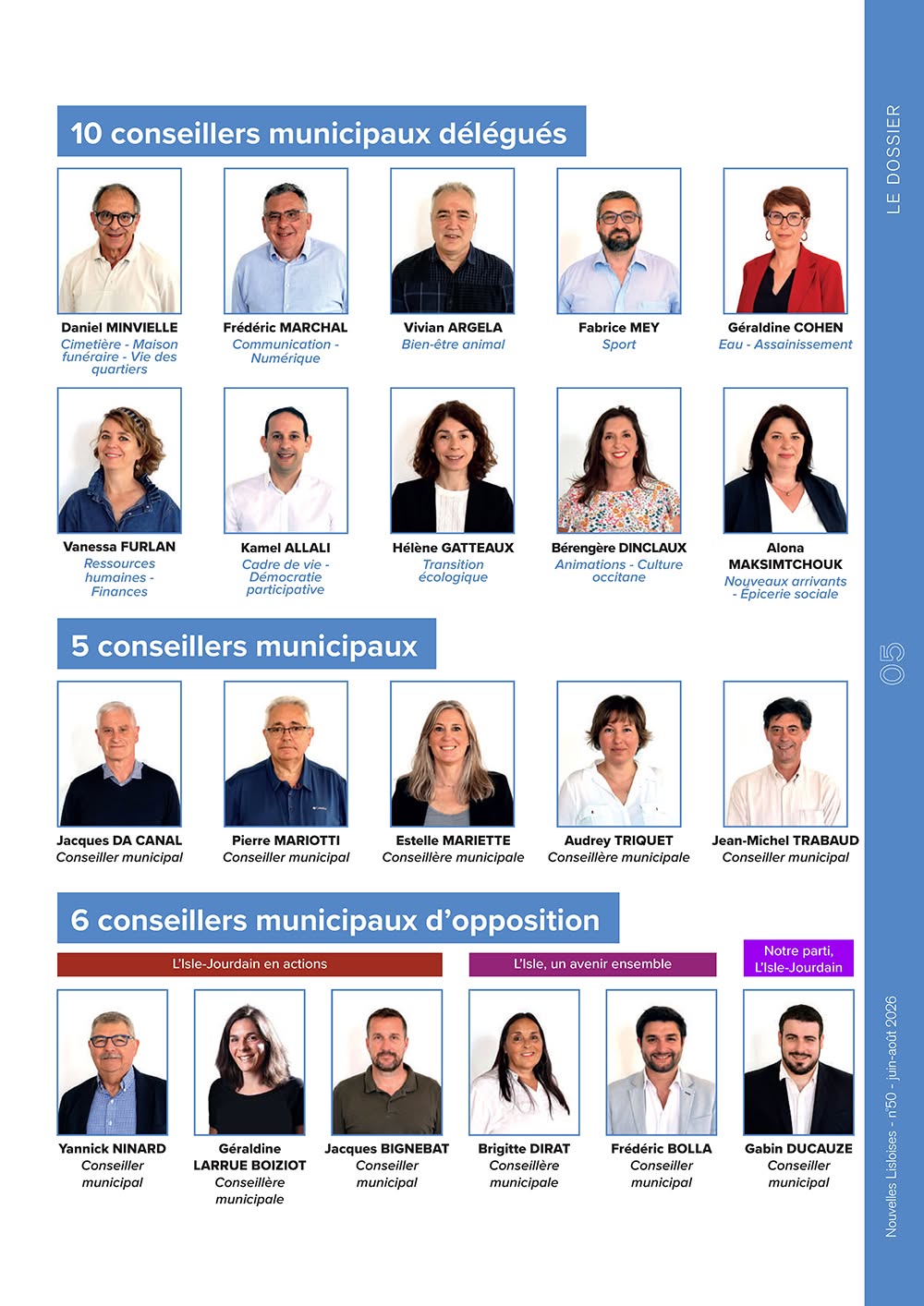 Le n°50 du magazine municipal