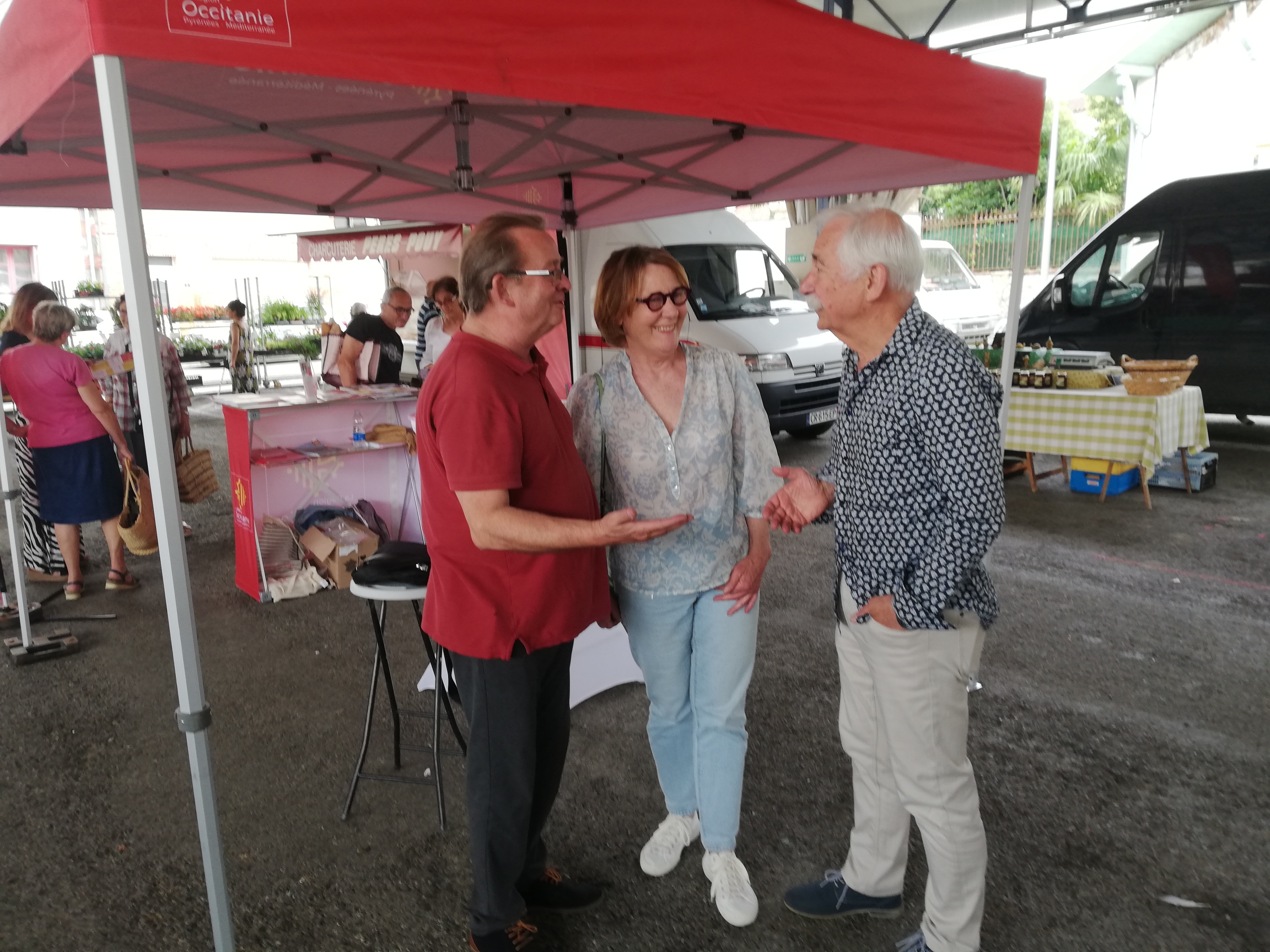 Eric Cadoré, Martine Tujague, Jean Loup Arenou.