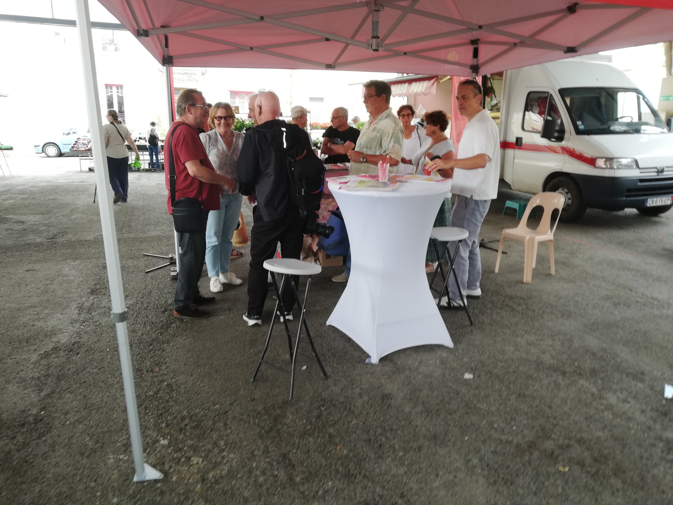 Groupe convivial.