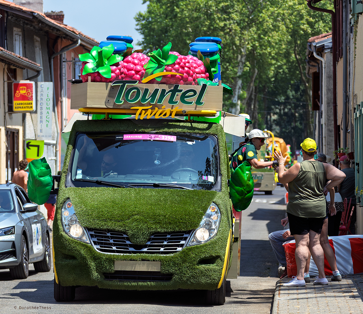 la caravane et ses cadeaux publicitaires