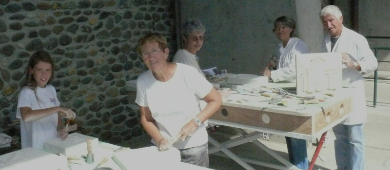 ATELIER DE SCULPTURE SUR PIERRE