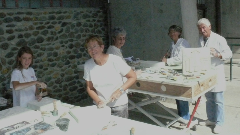 ATELIER DE SCULPTURE SUR PIERRE
