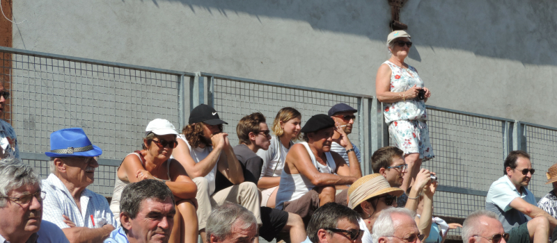 La présidence a jugé de la qualité des jeunes torero