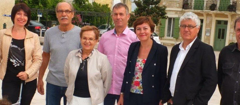 VALENCE SUR BAÏSE Carole Delga accueillie par la municipalité