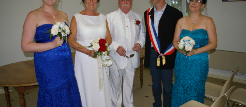 Premier mariage pour le nouveau maire 