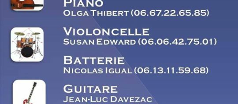 Mauvezin - Cours de musique